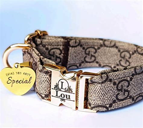 gucci dog leash and collar|luxury dog collars and leads.